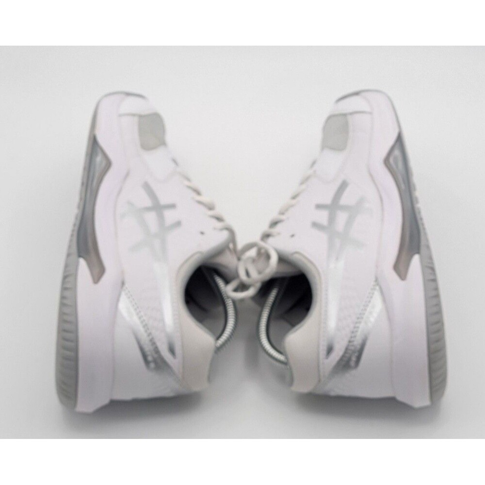Asics Gel-Dedicate 8 Women's Size 9.5 White Grey Tennis Shoes - Picture 4 of 10